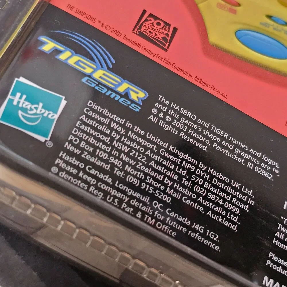 The Simpsons Sez Sound Matching Game 2003 Hasbro Tiger NIP Catch Phrases